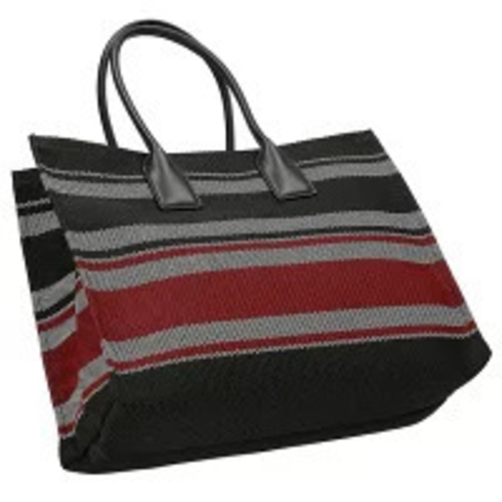 Salvatore Ferragamo Tote Bag CALF NEOWH Black Red Handbag